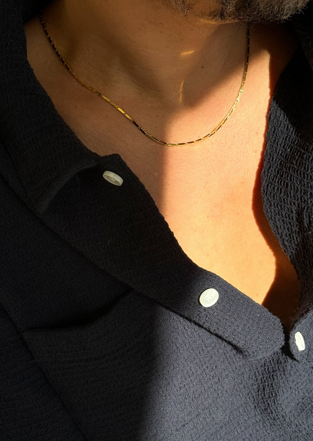 Viper Chain in Gold