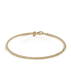 14K Gold Dot Bracelet