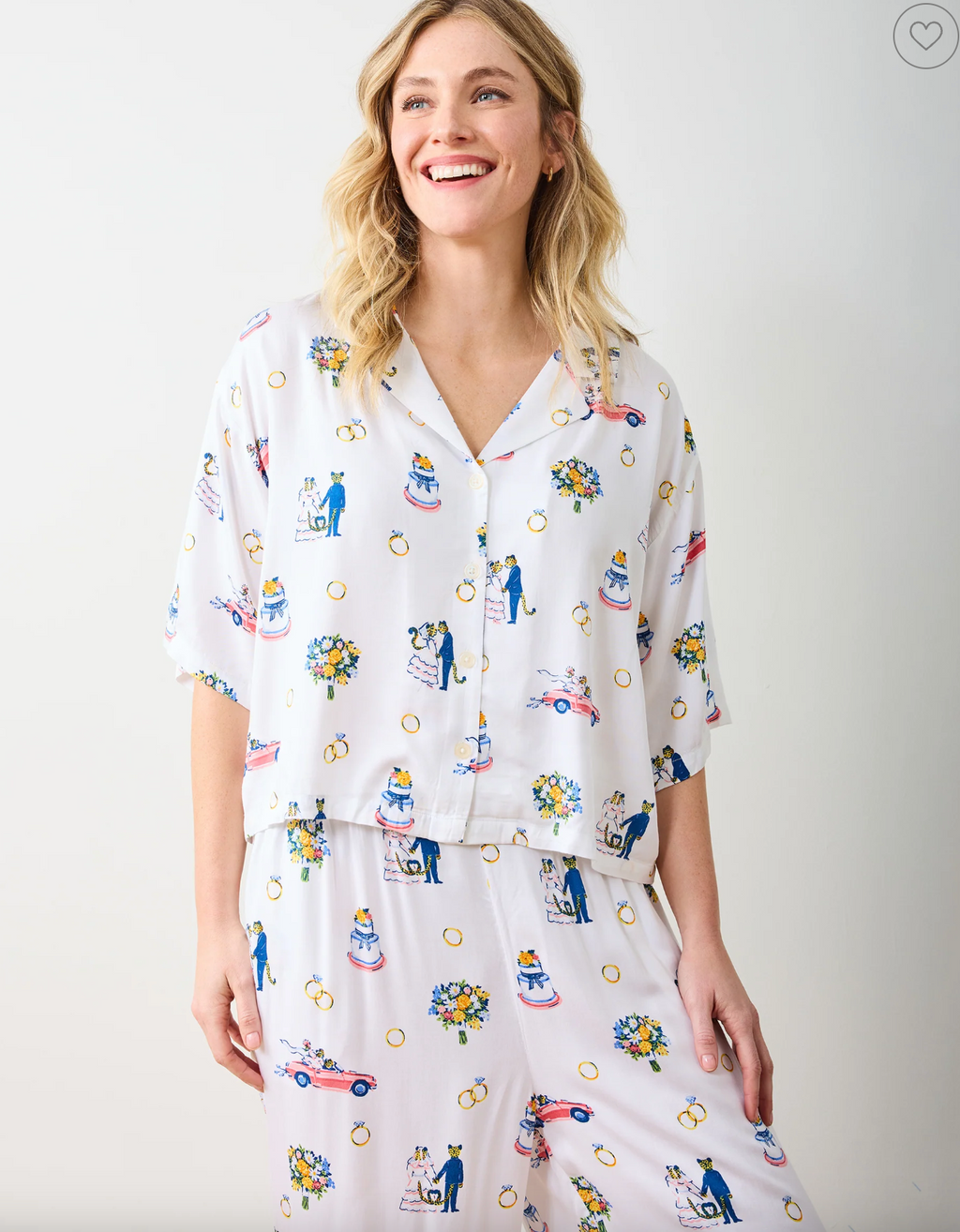 Eco Satin Wildest Dreams Set in Happily Ever After - Cloud