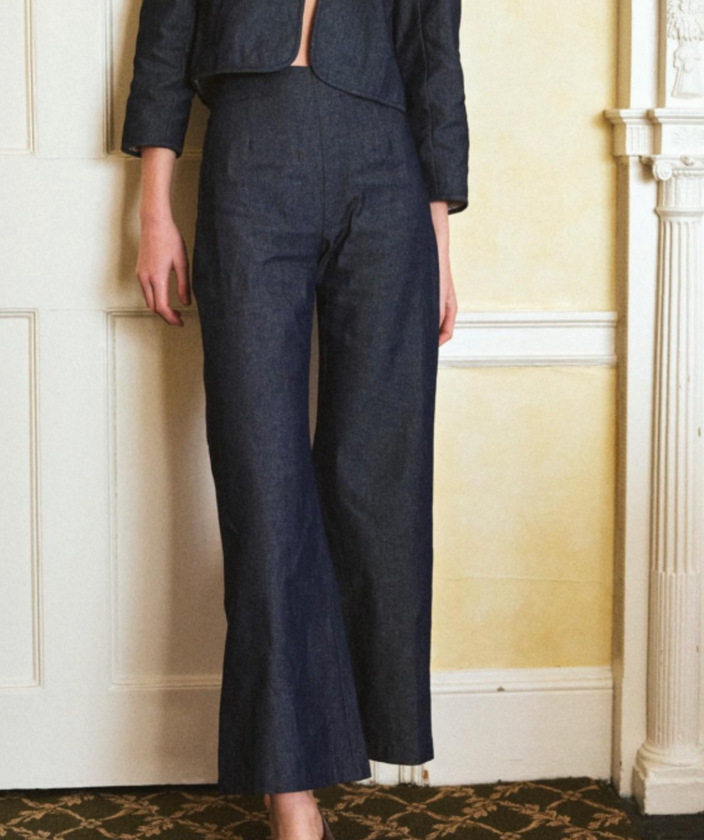 Elise Pant in Denim