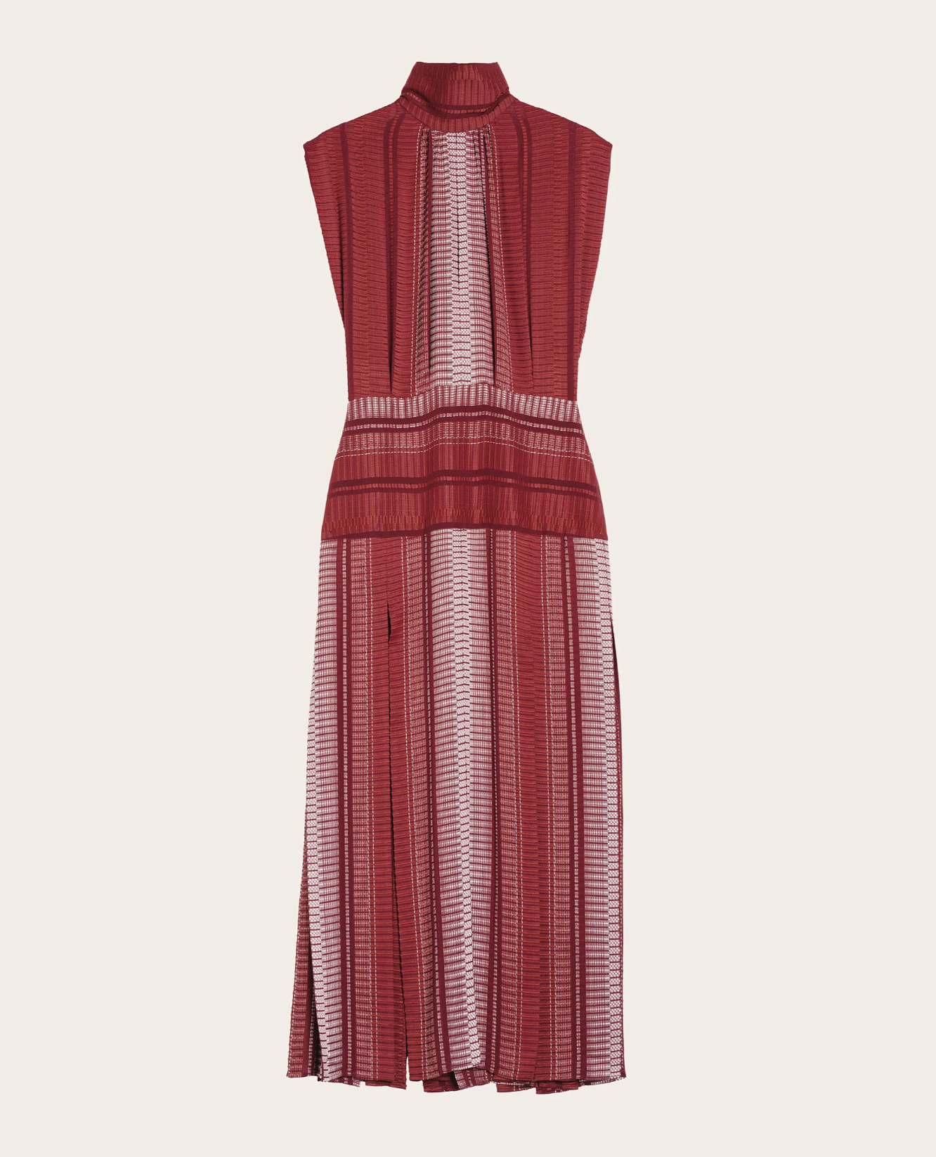 Therion Dress in Burgundy