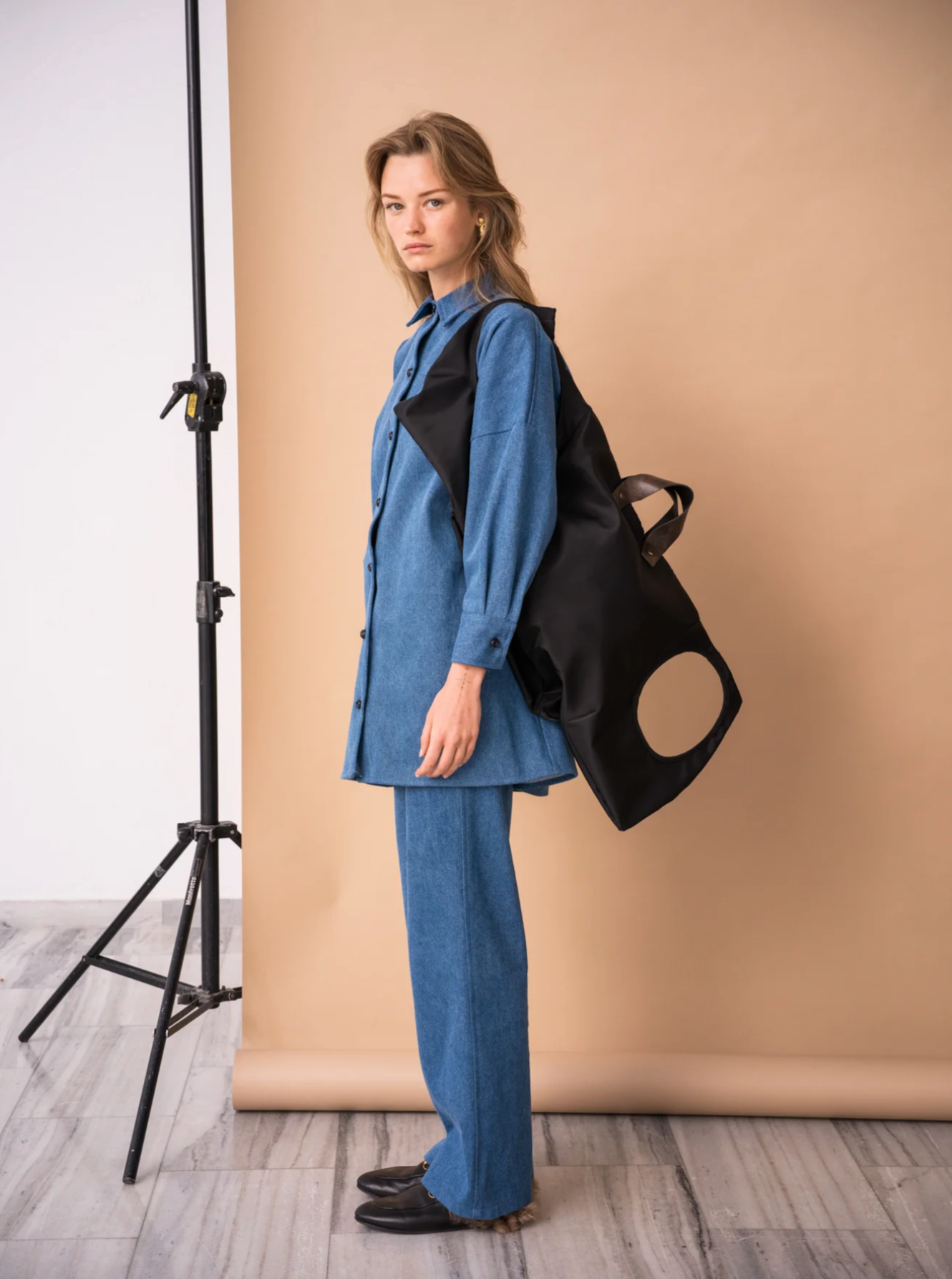 Denim Shirt in Original Blue