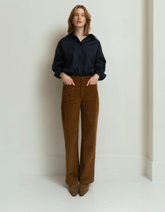 Wilma Pant in Tobacco