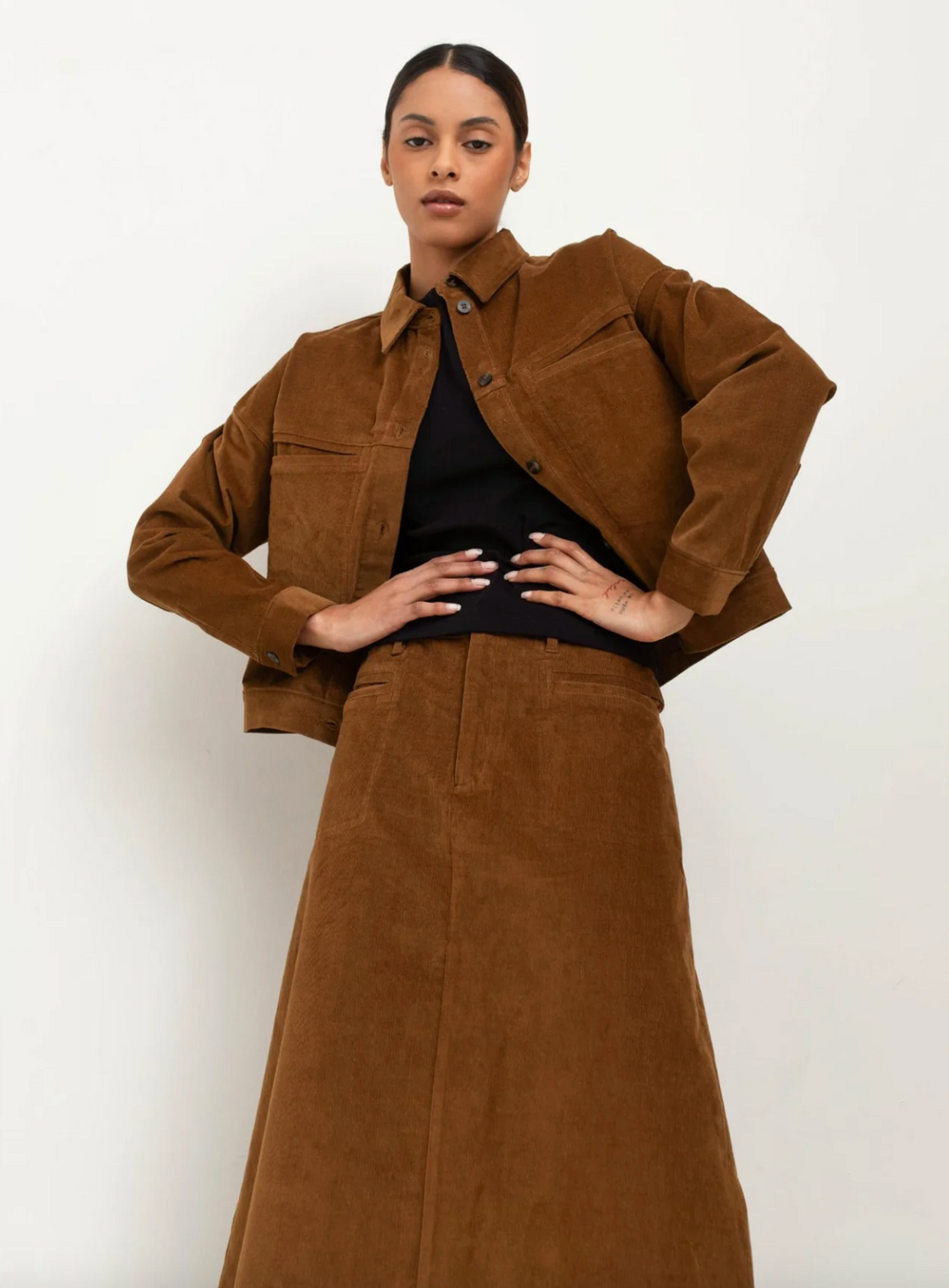 Sefina Jacket in Tobacco