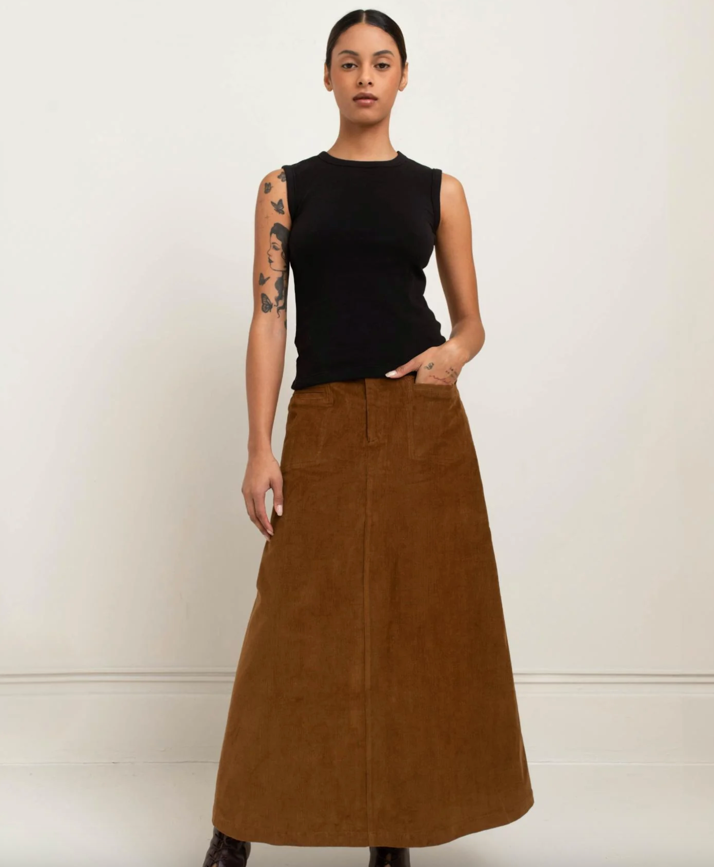 Lydia Tank in Black