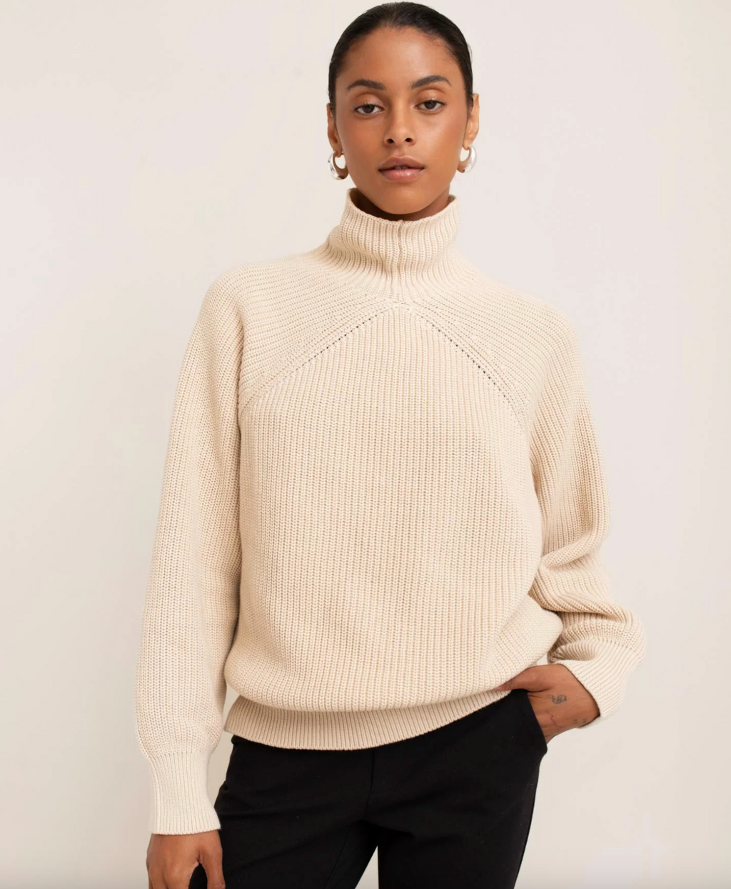 Lauren Sweater in Vintage Oat