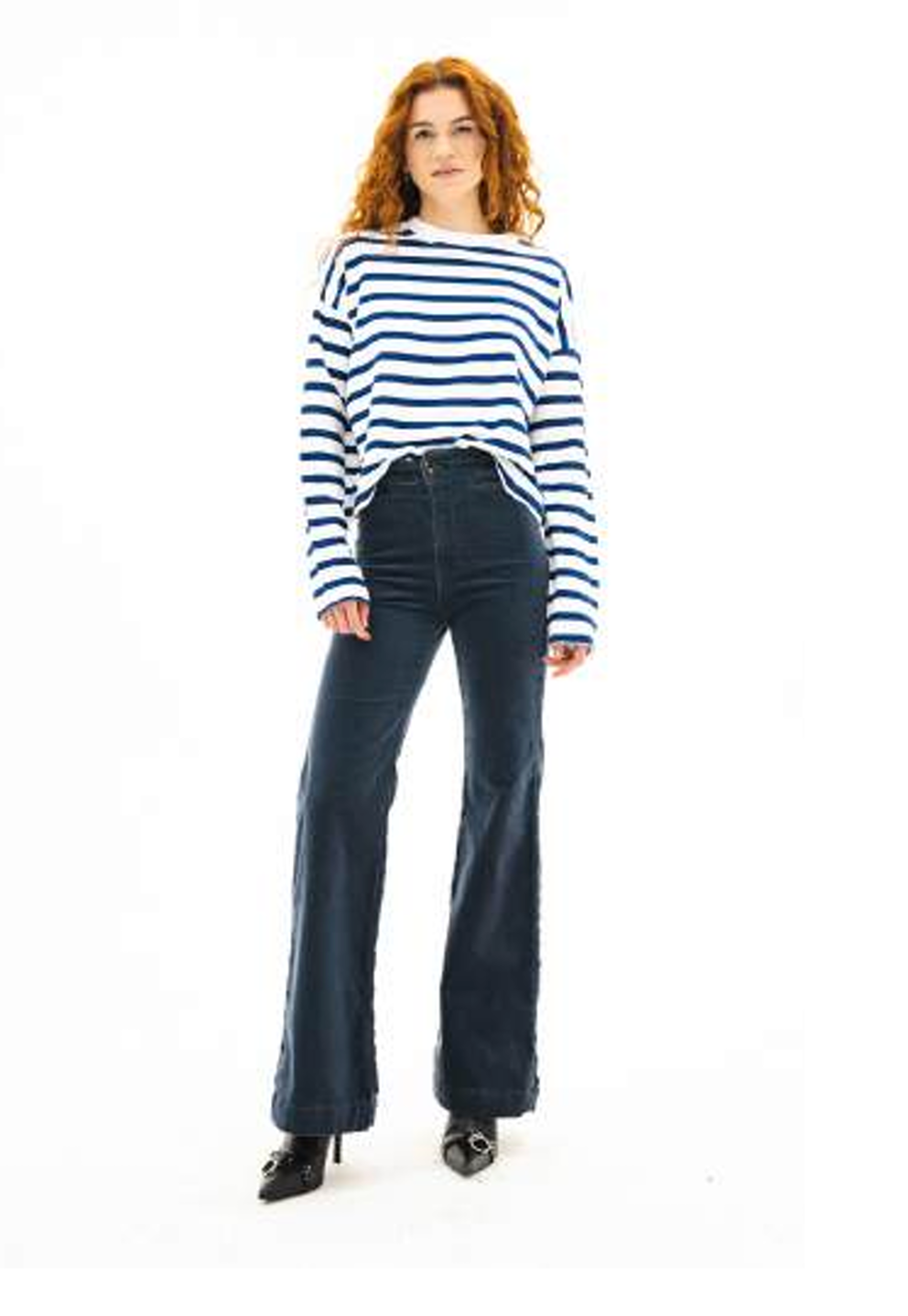 Brighton Wide Leg in Slate