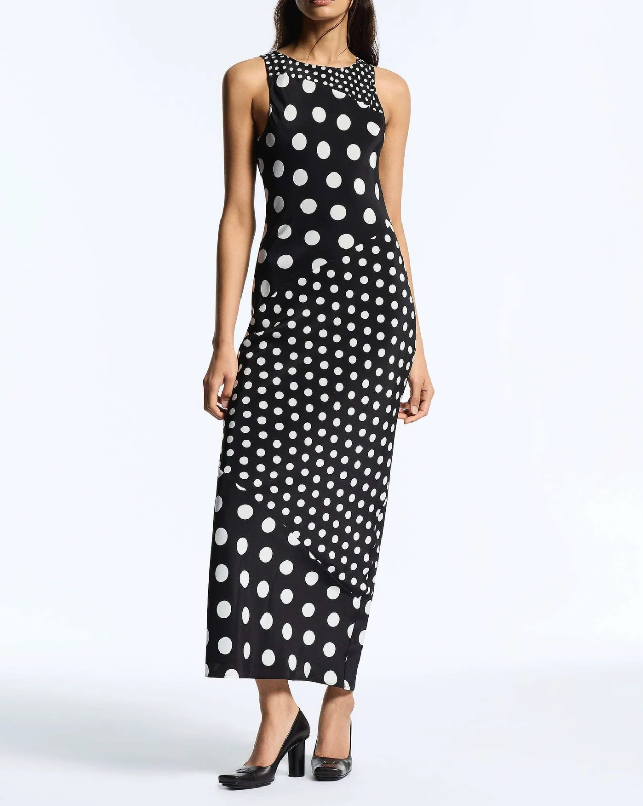 Mixed Polka Dot Electra Dress