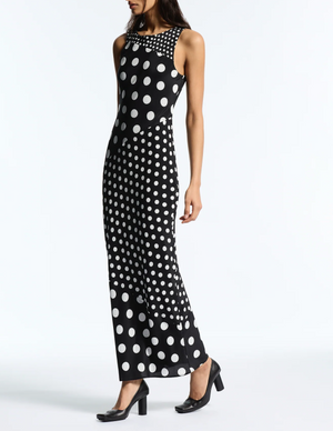 Mixed Polka Dot Electra Dress