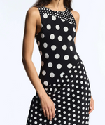 Mixed Polka Dot Electra Dress