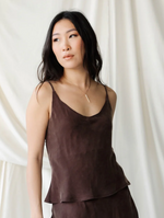 Bias Cami in Espresso