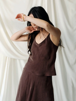 Bias Cami in Espresso