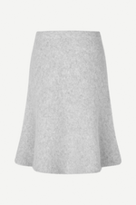 Sajeanne Skirt in Light Grey Mel