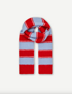 Sajeanne Scarf in Haute Red Stripe