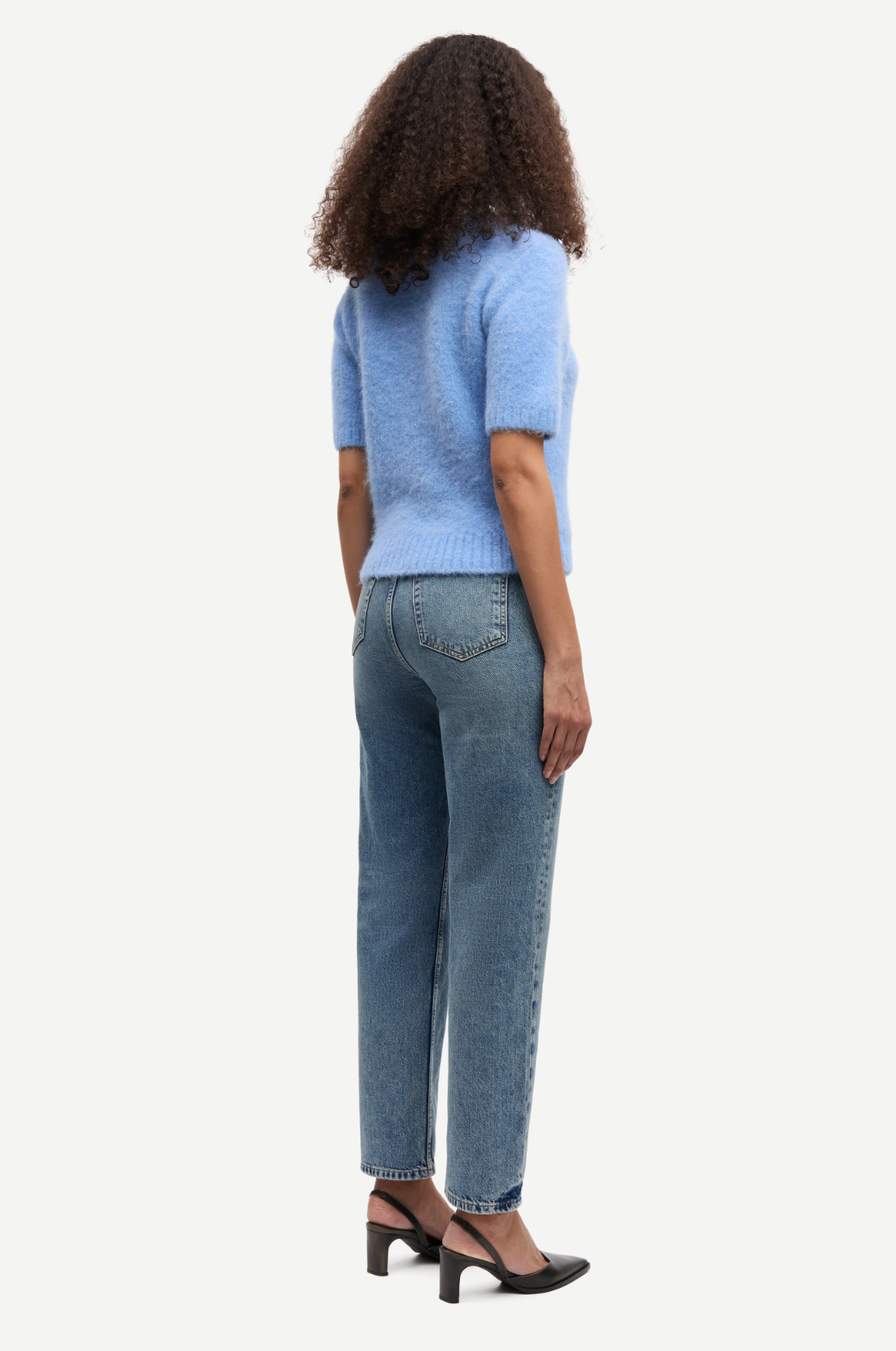 Sajeanne Top in Della Robbia Blue