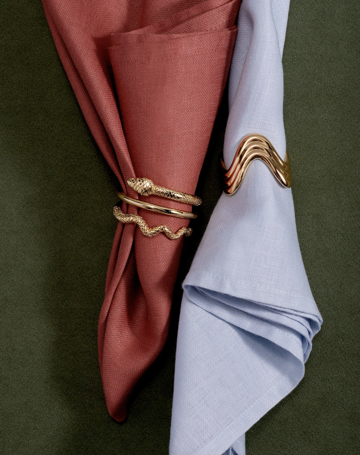 Serpent Napkin Rings (Set of 4)