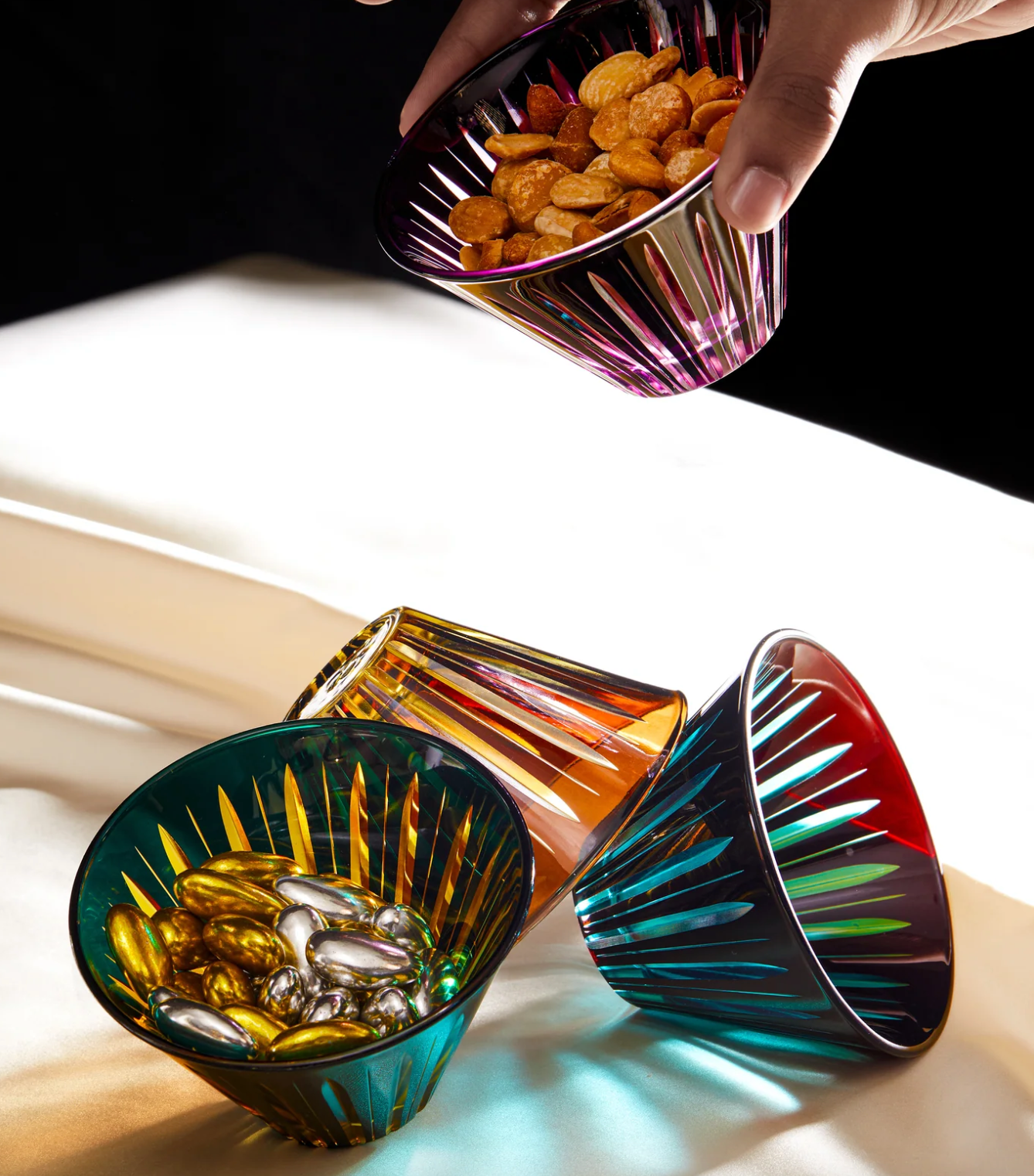 Prism Condiment Bowls - Assorted (Set of 4)