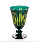 Prism Wine Glasses-Green (Set of 4)