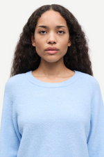 Nor o-n Short Sweater in Cashmere Blue