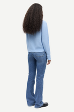 Nor o-n Short Sweater in Cashmere Blue