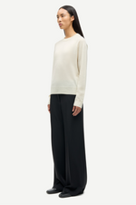 Boston o-neck in Egret