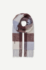 Alex Scarf in Wisteria Check