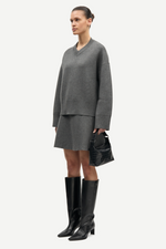 Salula Skirt in Dark Grey