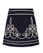 Amara Skirt in Medieval Blue
