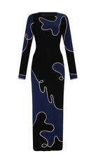 Grace Dress in Navy