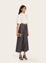 Tara Sky Blouse in Ivoy