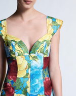 Mixed Floral Celine Dress