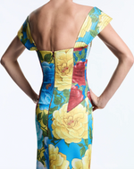Mixed Floral Celine Dress