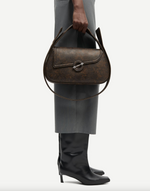 Sahero Grab Bag in Washed Gunmetal