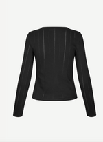 Sajunes Long Sleeve Cardigan in Black