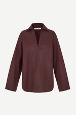 Sasully Blouse in Fudge
