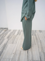 Pearl Blazer in Sea-Stone Green