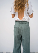 Cord Trousers in Sea-Stone Green