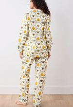 Sweet Bee Long PJ Set in Cream