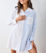 Weekend Stripes Everyday Button Down in Blue Skies