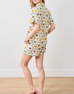 Sweet Bee Short PJ Set in Cream