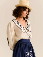 Sparrow Blouse in Gardenia