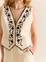 Sun Vest in Gardenia