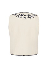 Sun Vest in Gardenia