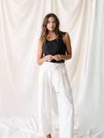 Easy Fit Trouser in Ivory