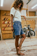 Sloop Short in Port