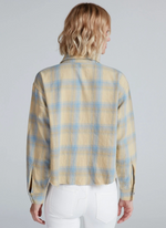 Crosby Flannel in Yellow Plaid