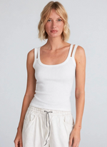 Double Tank in Ivory