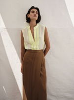 Sleeveless Hera in Neon Yellow