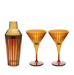 Prism Cocktail Set in Amber