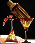 Prism Cocktail Set in Amber